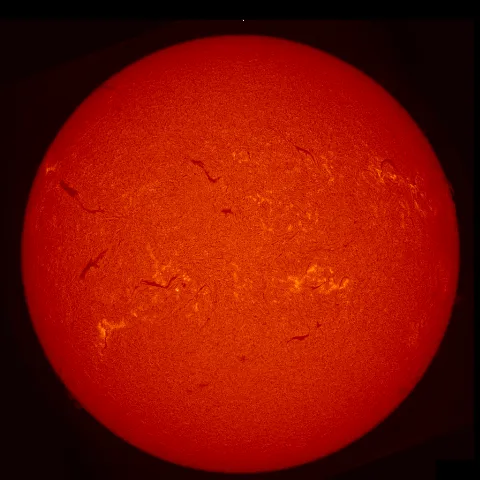 Image of Sun's chromosphere