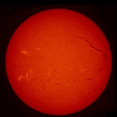 Image of Sun's chromosphere