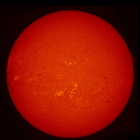 Image of Sun's chromosphere