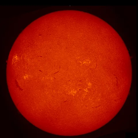 Image of Sun's chromosphere