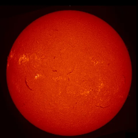 Image of Sun's chromosphere