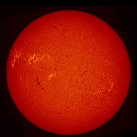 Image of Sun's chromosphere