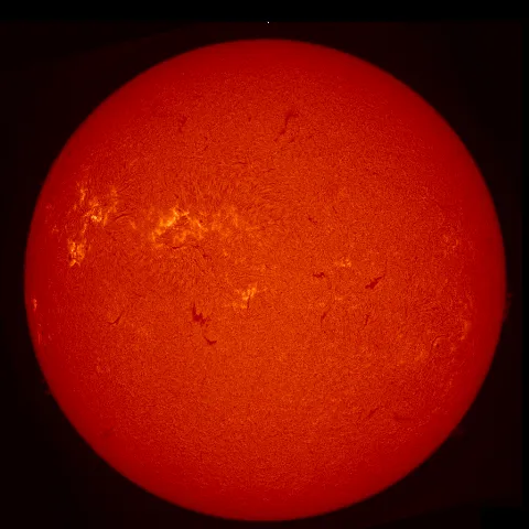 Image of Sun's chromosphere