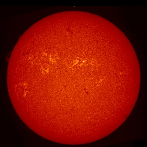 Image of Sun's chromosphere