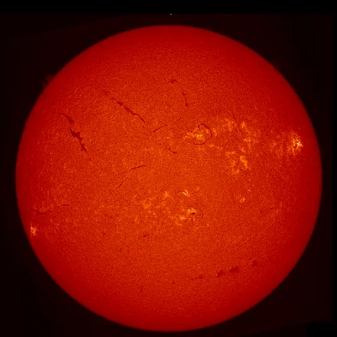 Image of Sun's chromosphere