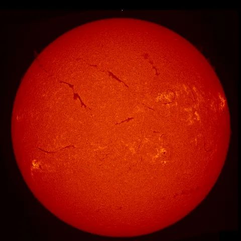 Image of Sun's chromosphere