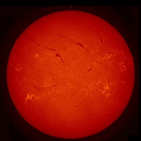 Image of Sun's chromosphere