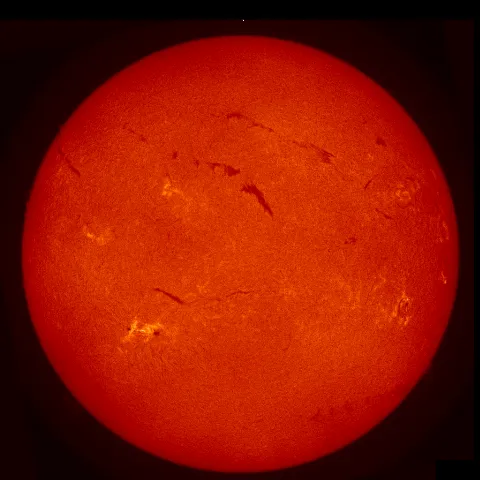 Image of Sun's chromosphere