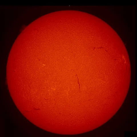 Image of Sun's chromosphere