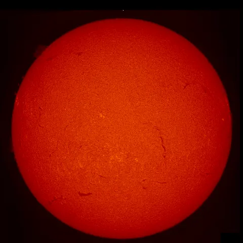 Image of Sun's chromosphere