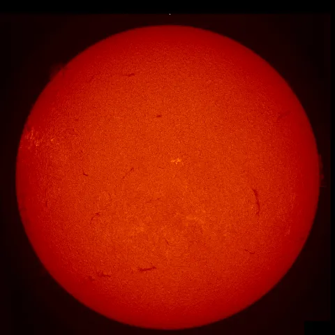 Image of Sun's chromosphere