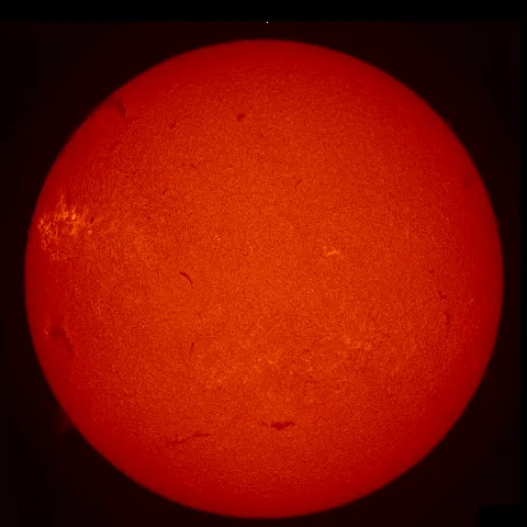 Image of Sun's chromosphere