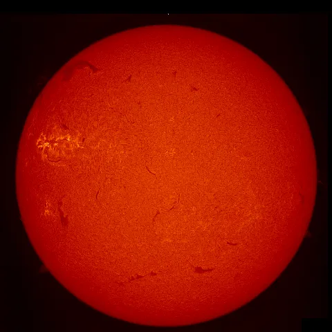 Image of Sun's chromosphere