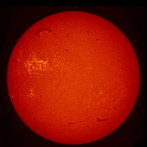 Image of Sun's chromosphere