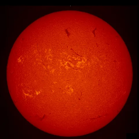 Image of Sun's chromosphere