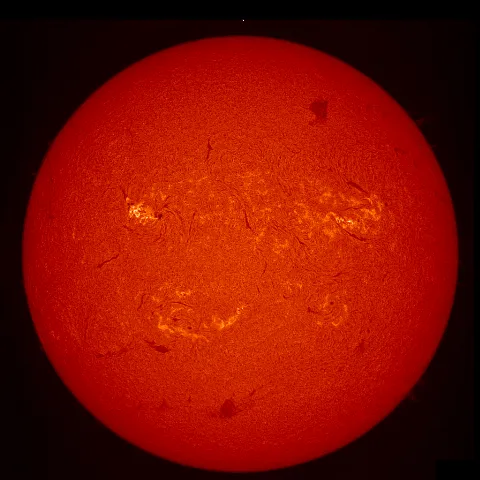 Image of Sun's chromosphere