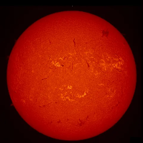 Image of Sun's chromosphere