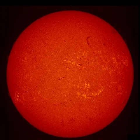 Image of Sun's chromosphere