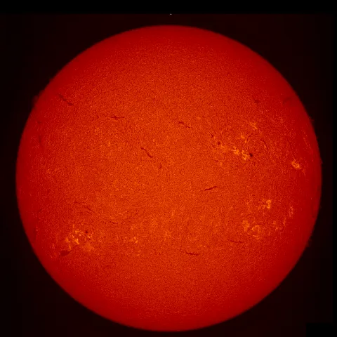 Image of Sun's chromosphere