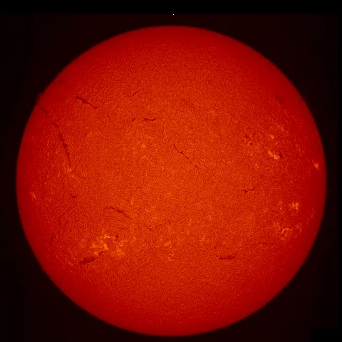 Image of Sun's chromosphere