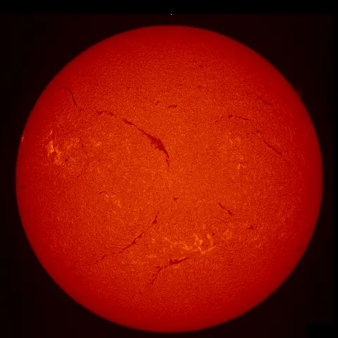 Image of Sun's chromosphere