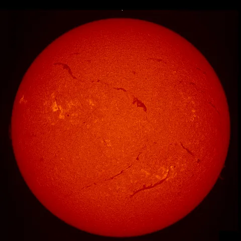 Image of Sun's chromosphere