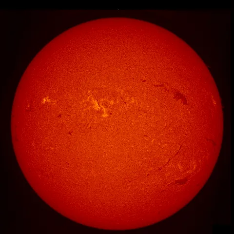 Image of Sun's chromosphere