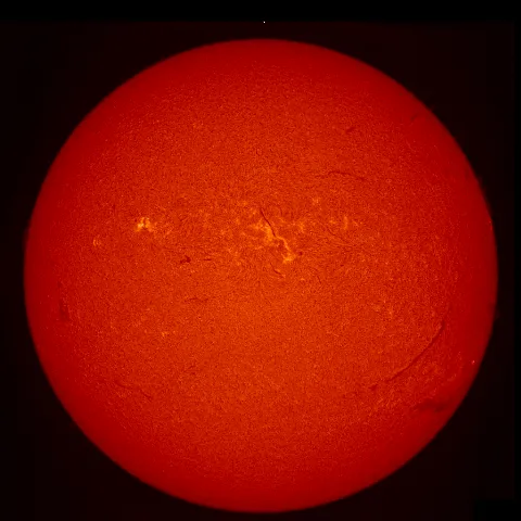 Image of Sun's chromosphere