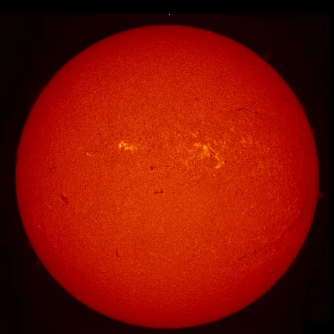 Image of Sun's chromosphere