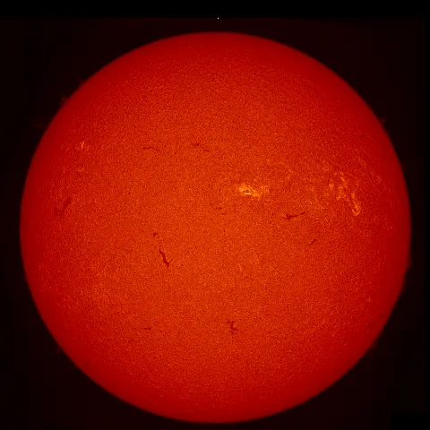 Image of Sun's chromosphere