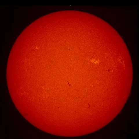 Image of Sun's chromosphere