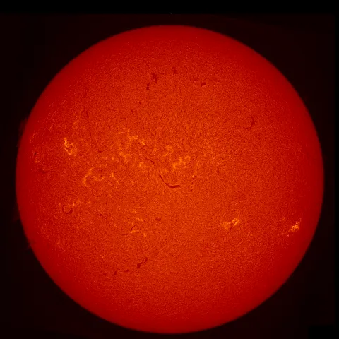 Image of Sun's chromosphere