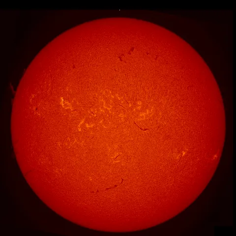 Image of Sun's chromosphere