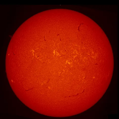 Image of Sun's chromosphere