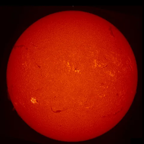 Image of Sun's chromosphere