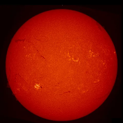 Image of Sun's chromosphere