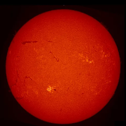 Image of Sun's chromosphere