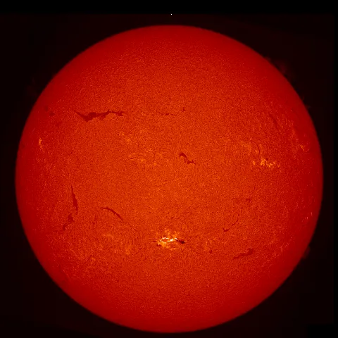 Image of Sun's chromosphere