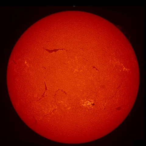 Image of Sun's chromosphere