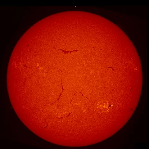 Image of Sun's chromosphere