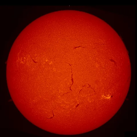 Image of Sun's chromosphere