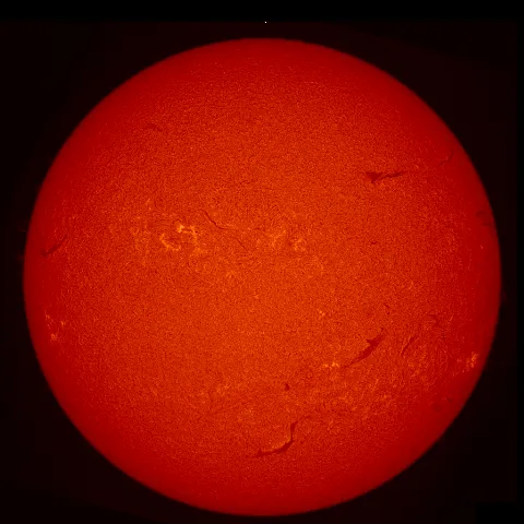 Image of Sun's chromosphere