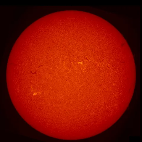 Image of Sun's chromosphere