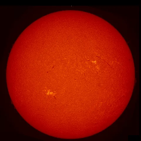 Image of Sun's chromosphere