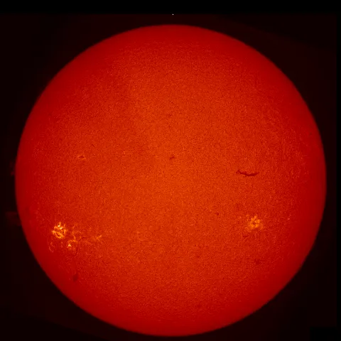 Image of Sun's chromosphere