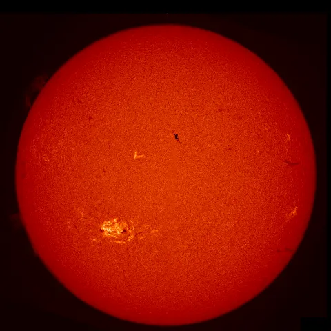 Image of Sun's chromosphere