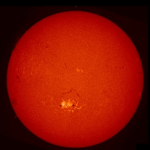 Image of Sun's chromosphere