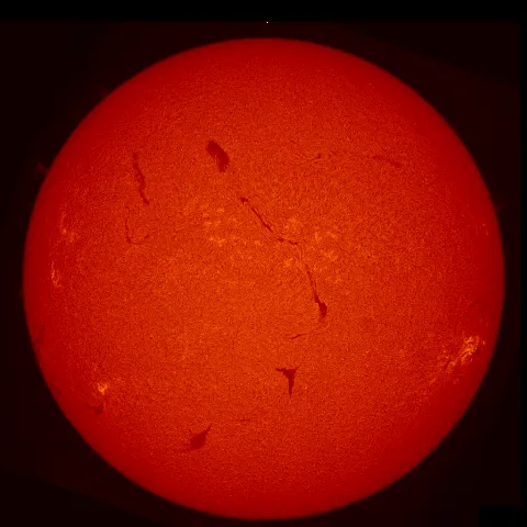 Image of Sun's chromosphere