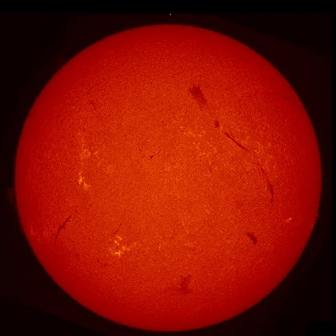 Image of Sun's chromosphere