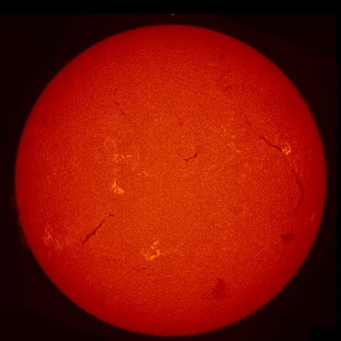 Image of Sun's chromosphere